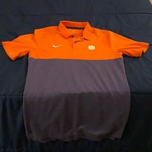 Clemson Nike Golf Polo. Size Small.
